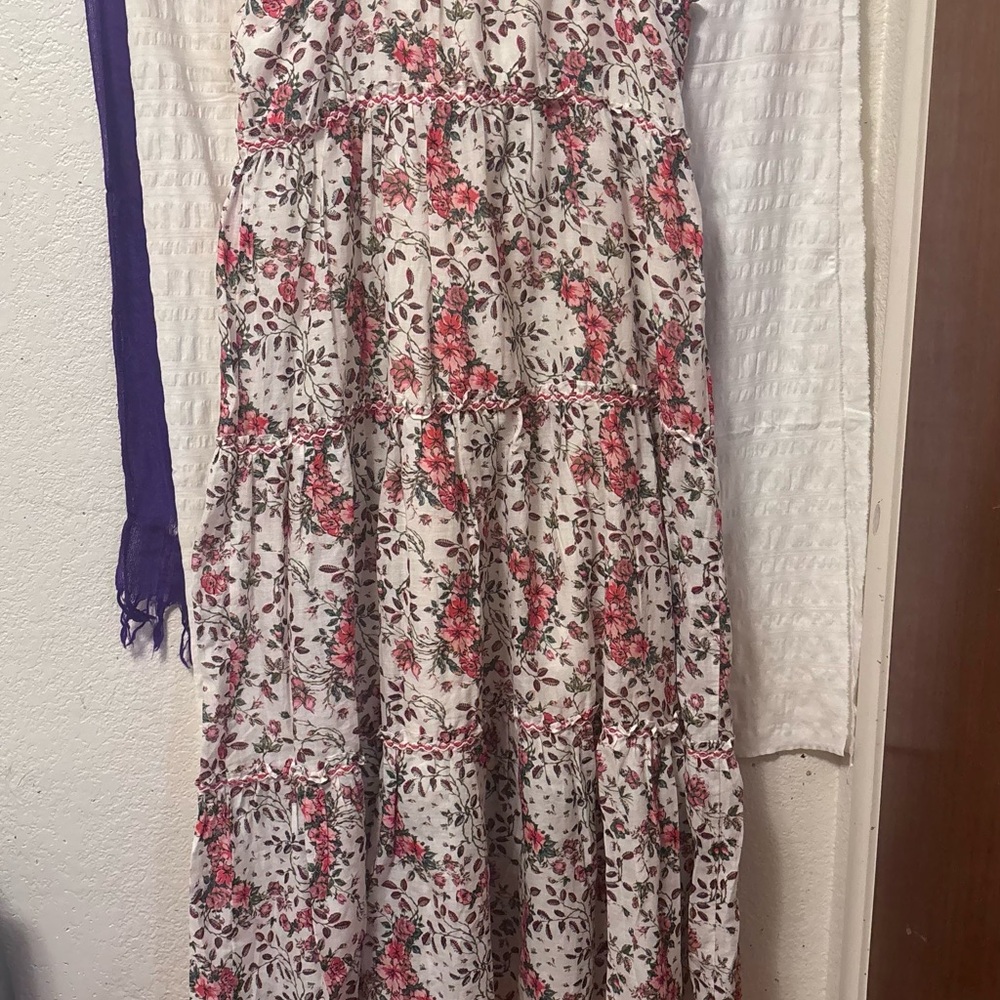 Max Studio Floral Maxi sleeveless Dress - Picture 4 of 13